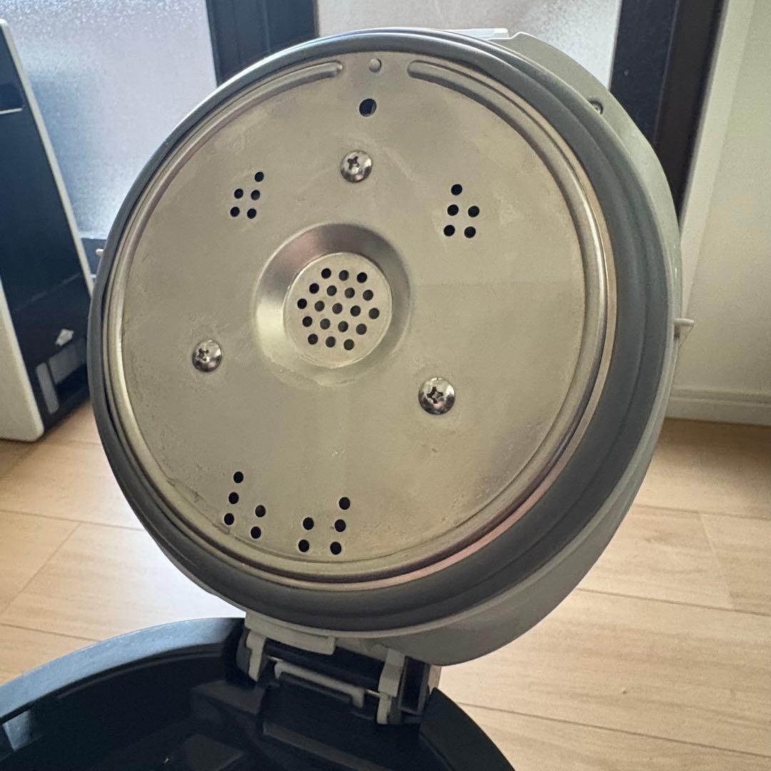 美品 2024年製 使用回数10回 象印 スチーム式加湿器 グレー 加湿器