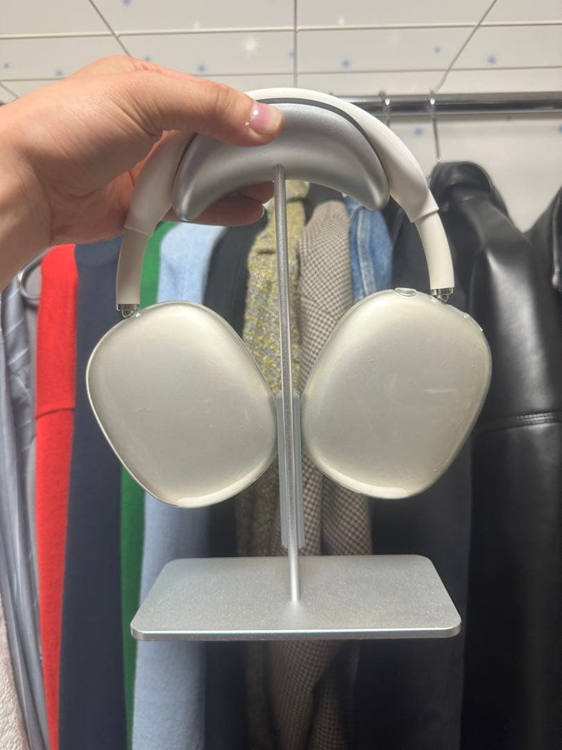 【箱・付属品付き】AirPods MAX 第二世代　スターライト　タイプC