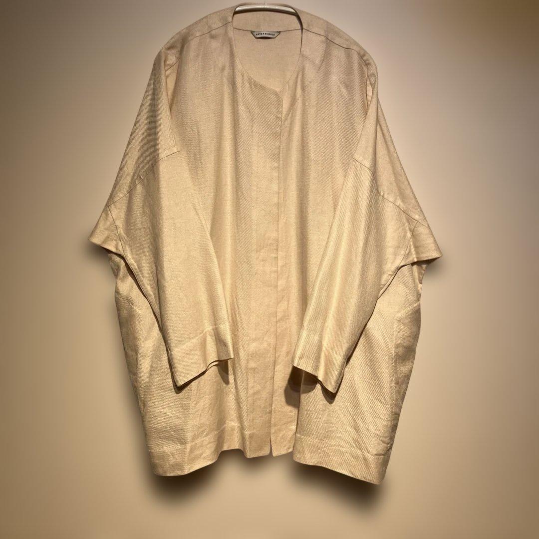 arts&science ノーカラーコート