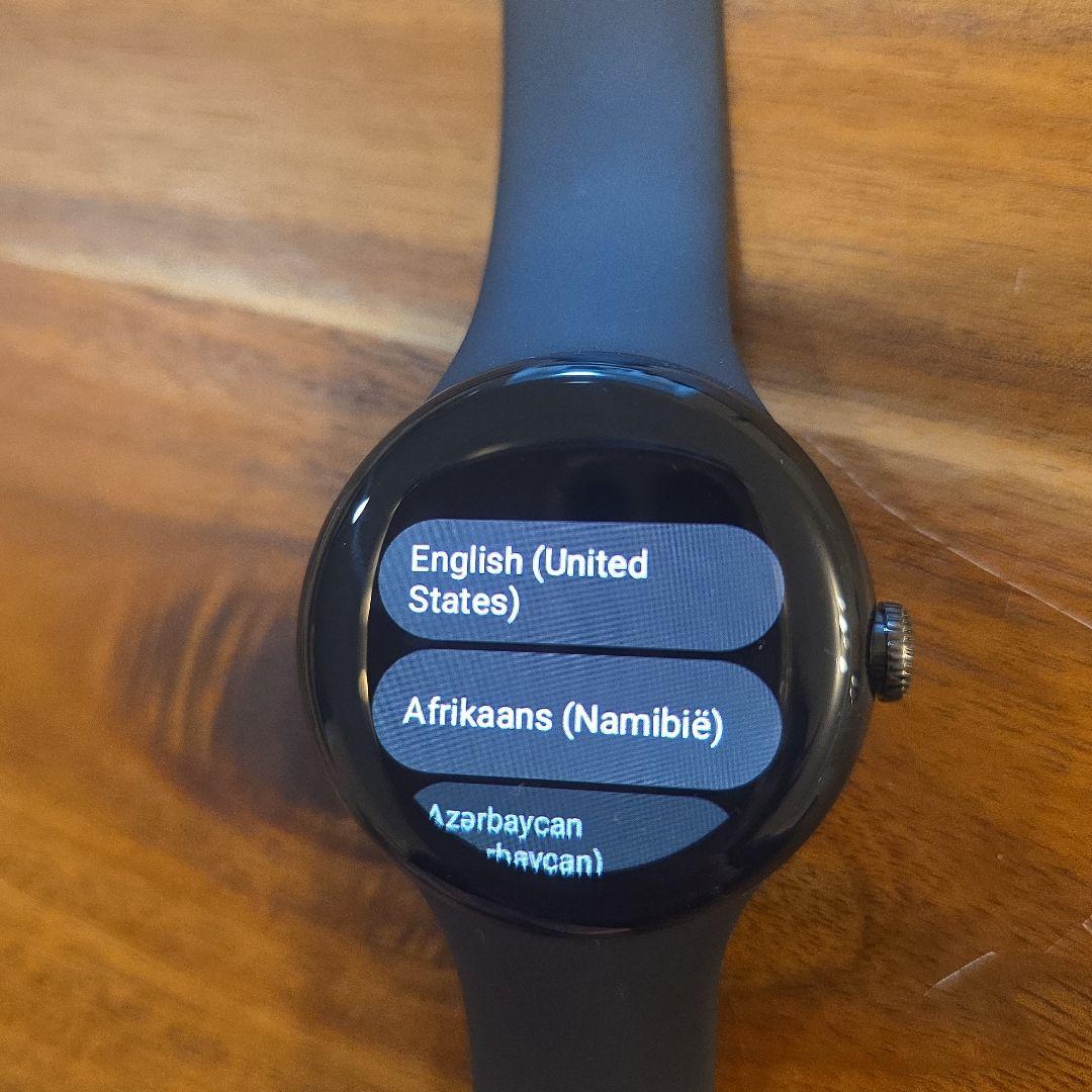 Google Pixel Watch　初代