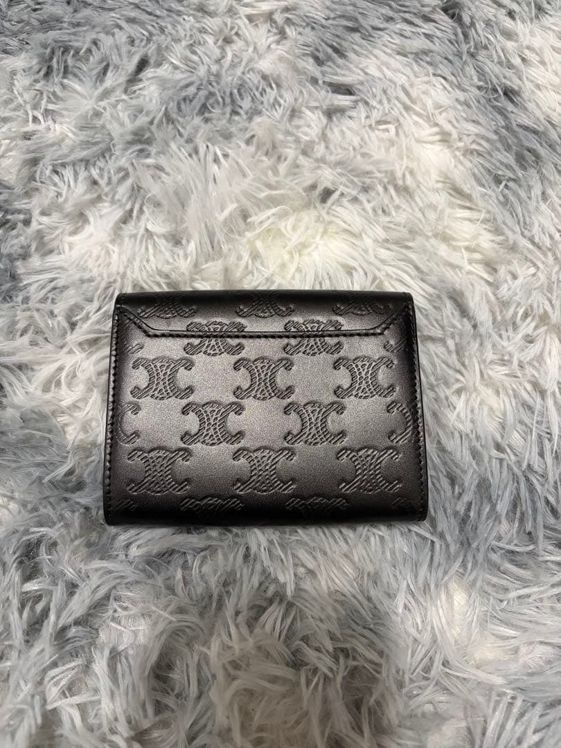 ゆ*パ様 CELINE ブラック レザー 名刺入れ