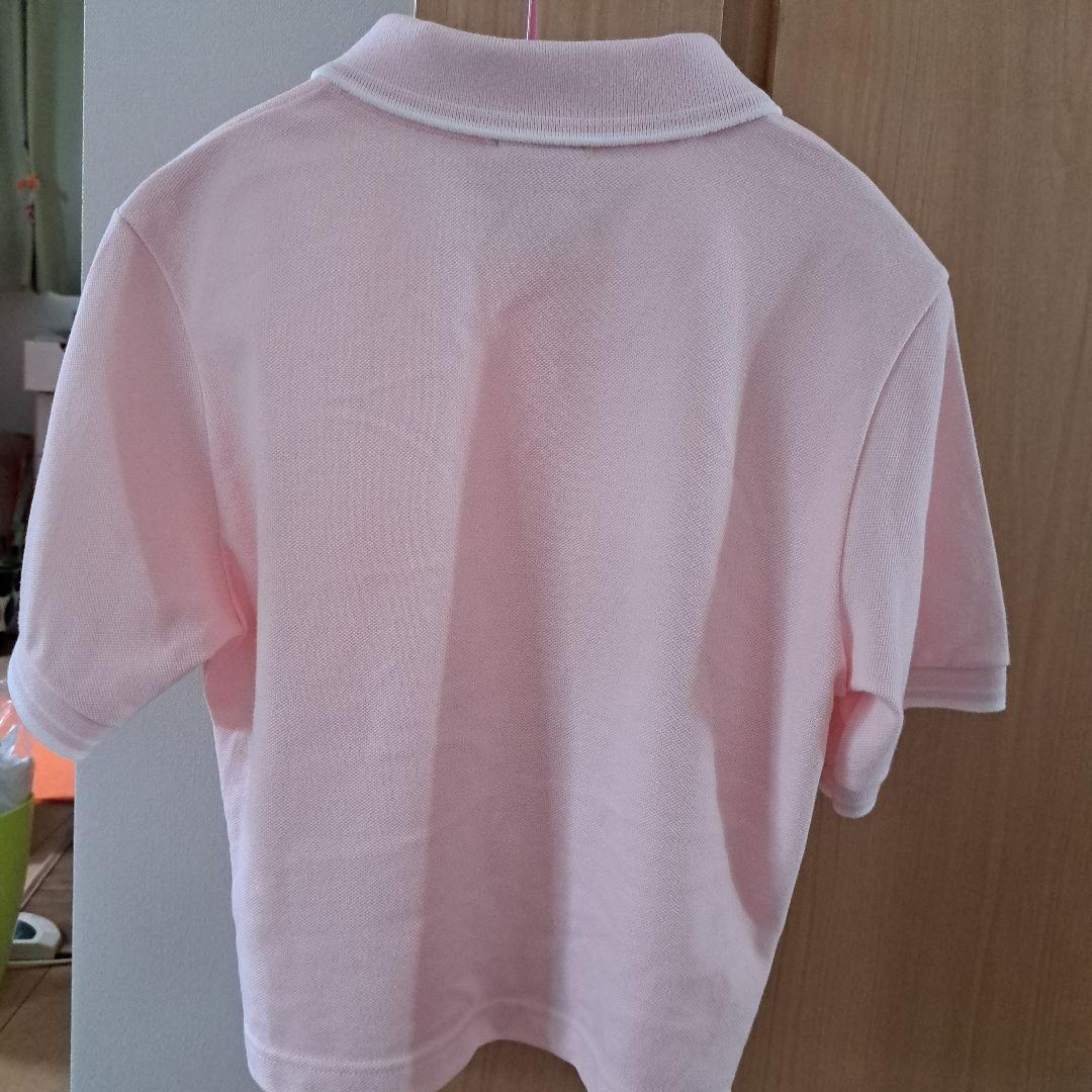 新品未使用　LACOSTE　X　スナイデル 半袖ポロシャツ ピンクショート丈