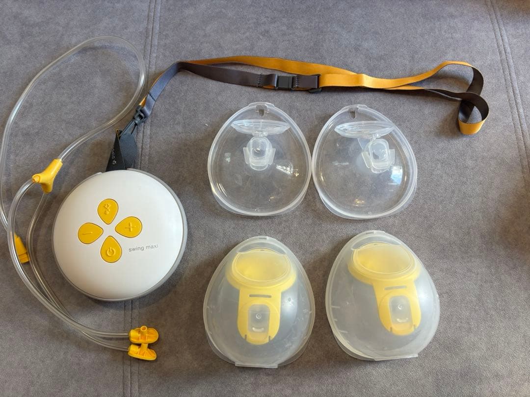 medela メデラ　スイング・マキシハンズフリー両胸　電動さく乳器