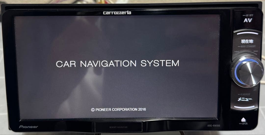 カーオーディオ CARROZZERIA-PIONEER-AVIC-RW900-2016