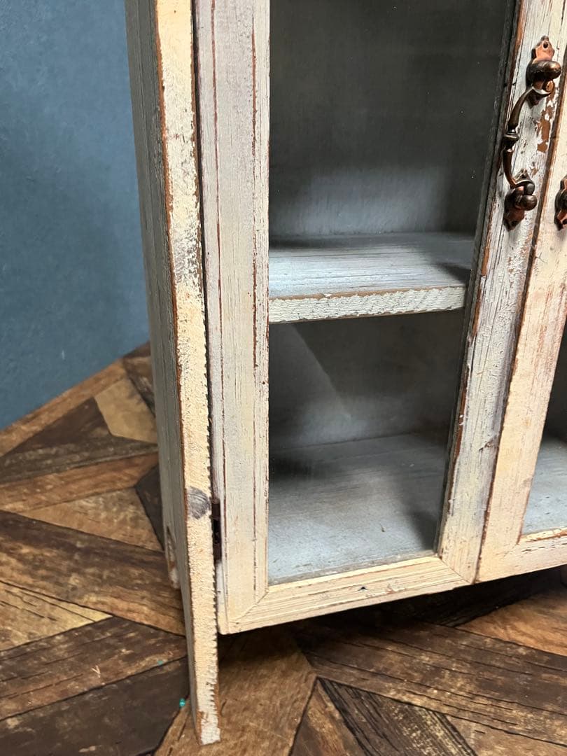 sarah＊キャビネット 飾り棚 インテリア 白家具 ショーケース