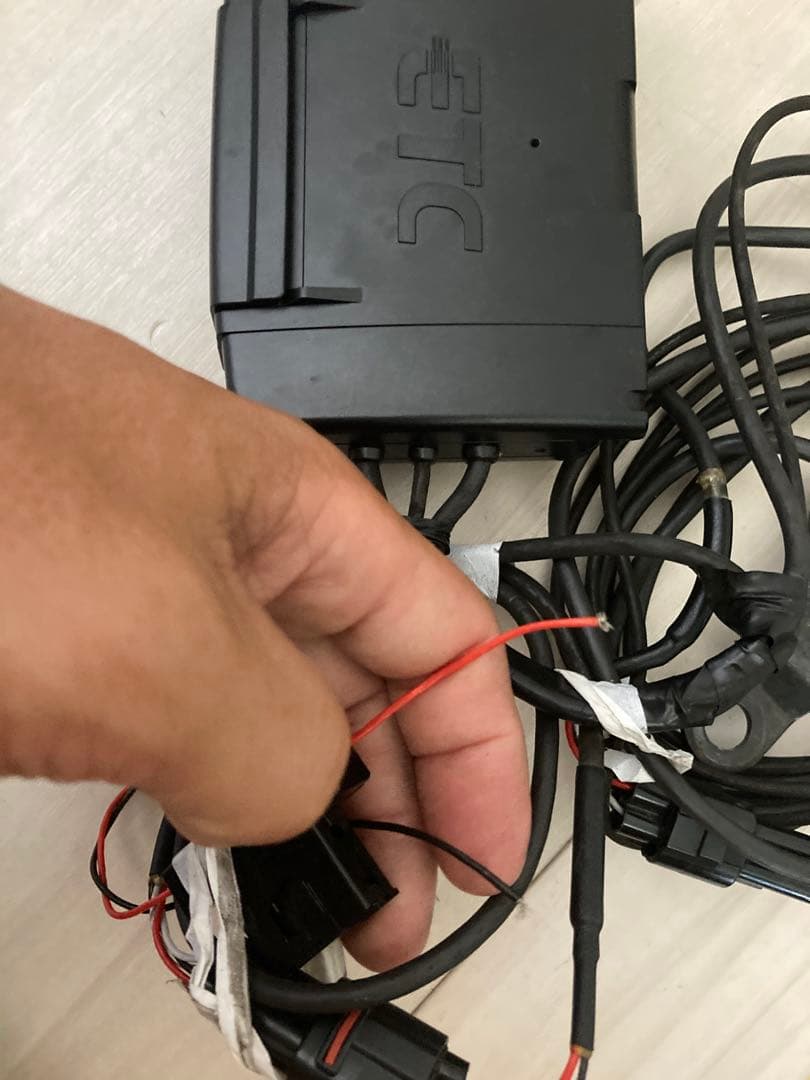 JRM-11 セットアップ済　動作確認　バイク用ETC ETC ステー付き