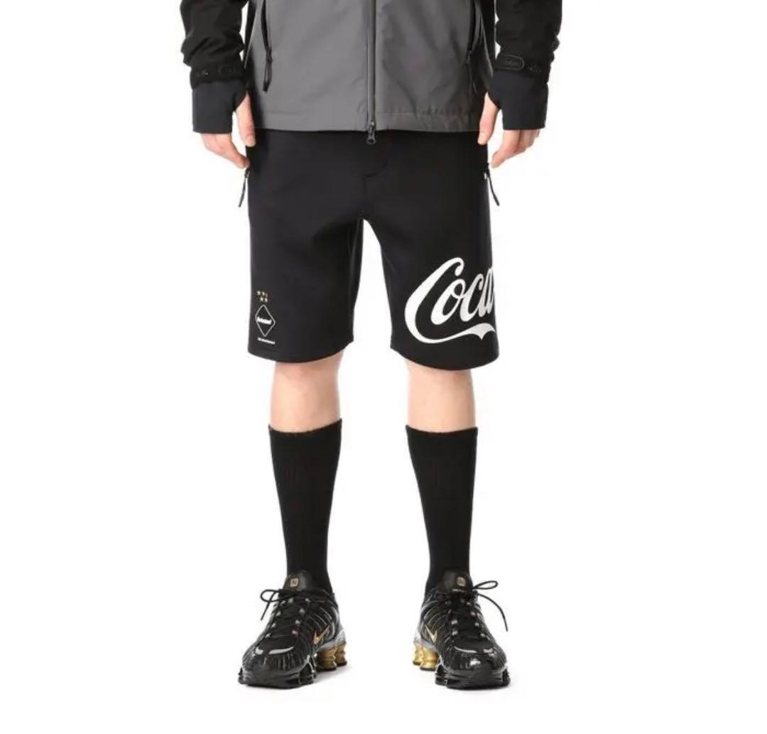 新品　F.C.R.B COCA-COLA PDK SHORTS (ブラック S)