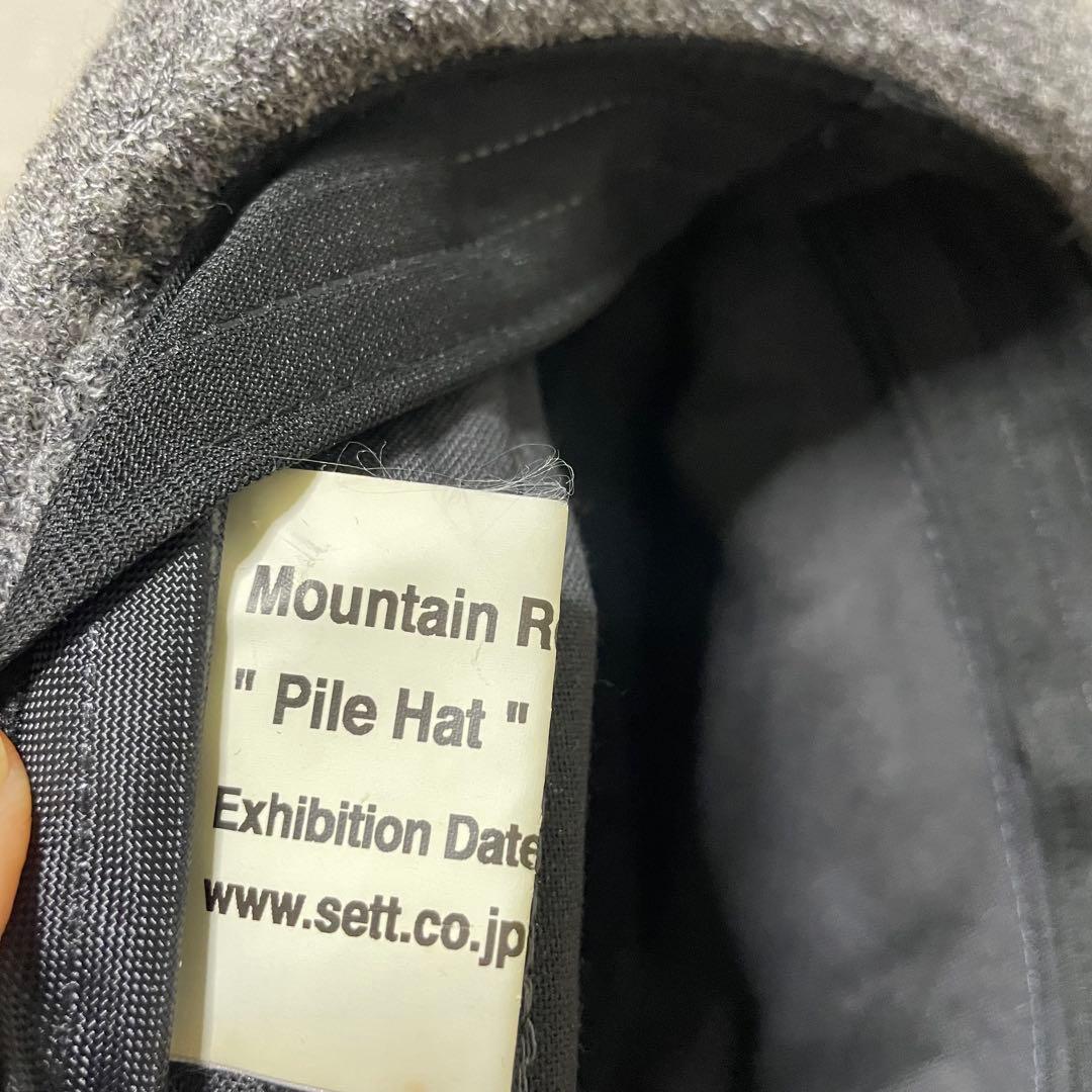 美品　マウンテンリサーチ　ハット　グレー