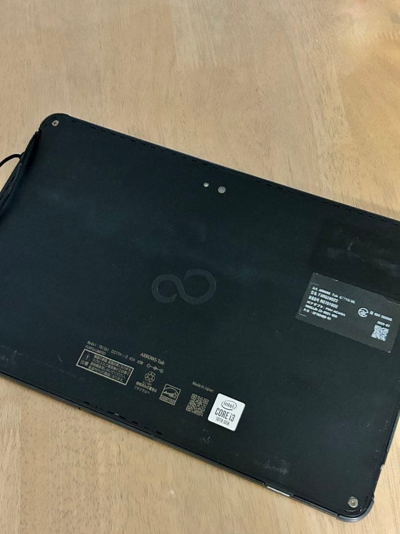 高性能タブレットPC i3 10世代 arrows Tab Q7310