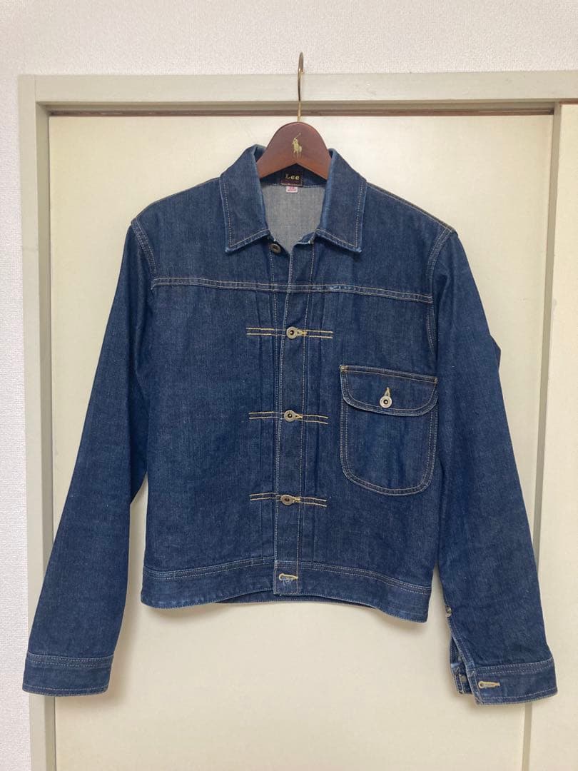 Lee デニムジャケット サイズ38 インディゴ LOT1012