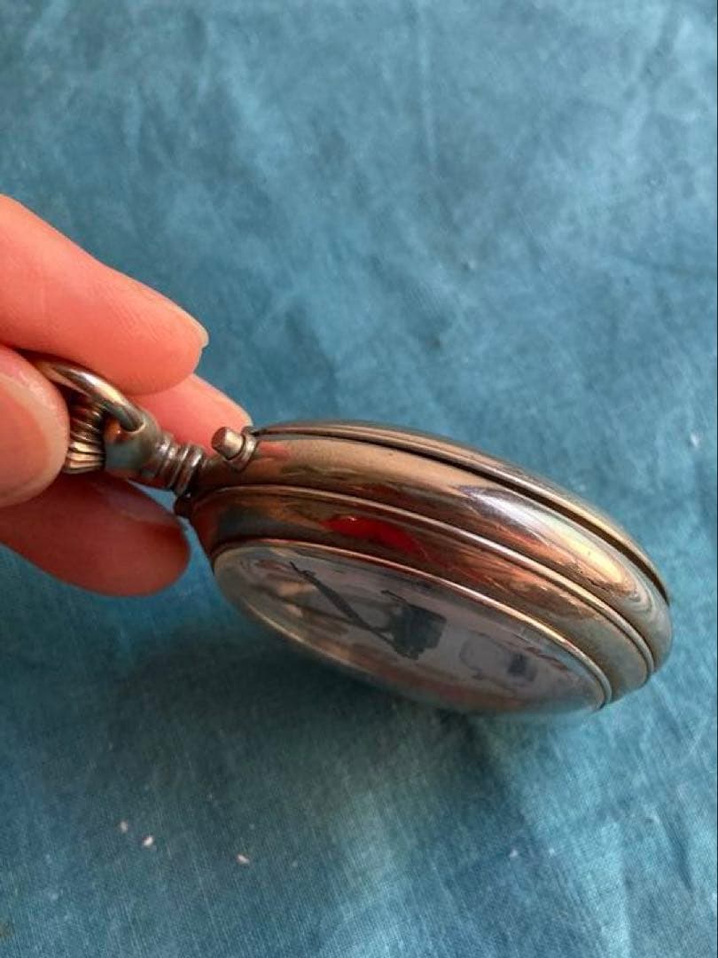 【専用ページ】ユンハンス　懐中時計　稼働品　軍用　アラーム機能付