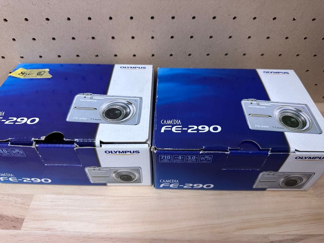 【2台OLYMPUS FE-290 7.1メガピクセル コンパクトデジタルカメラ