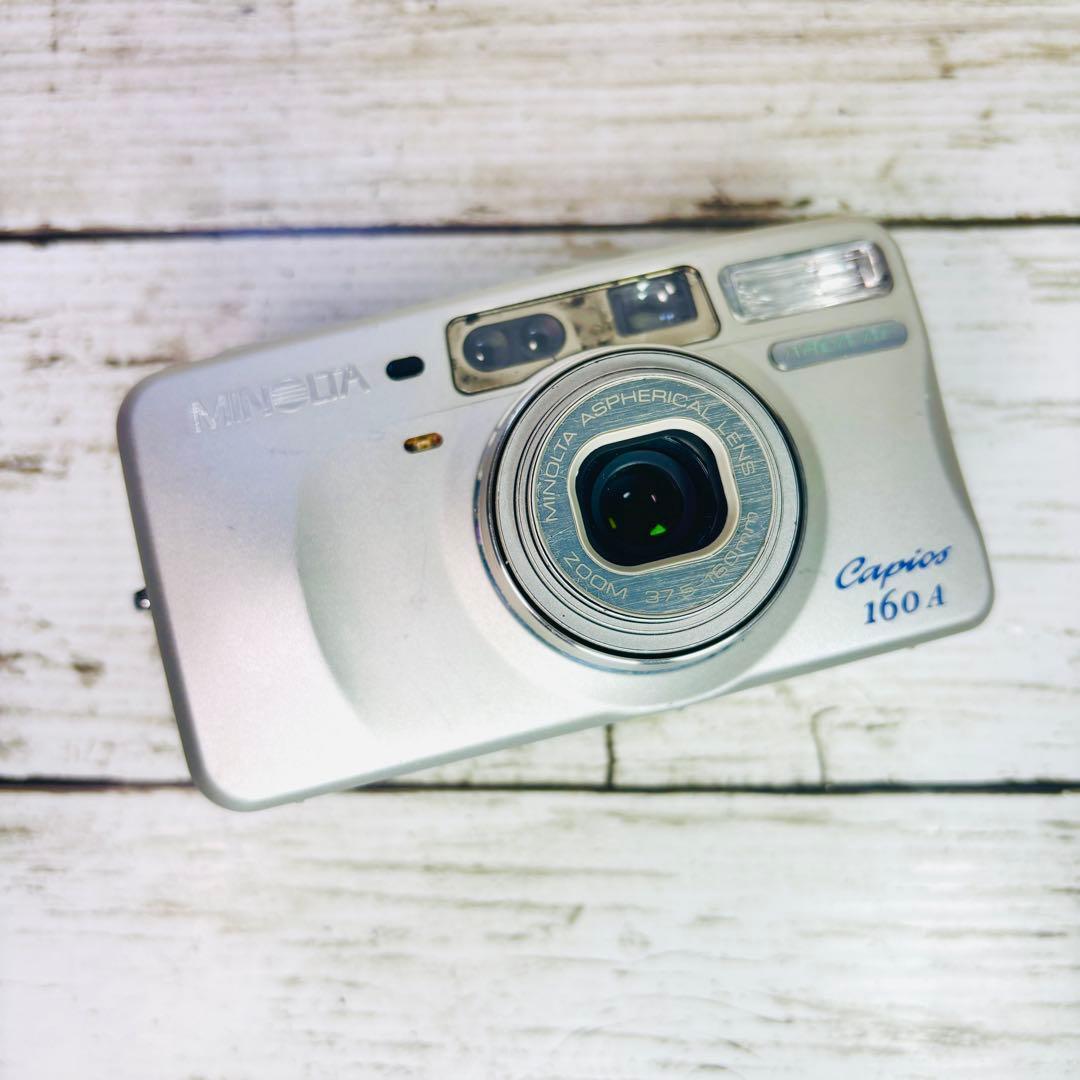 【動作良好】MINOLTA フィルムカメラ Capios 160A