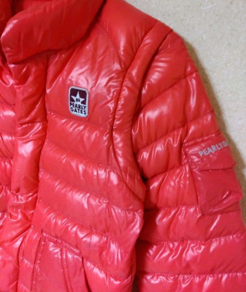 パーリーゲイツ　ダウンジャケット　美品　ゴルフウェア　中綿　ブルゾン　2way