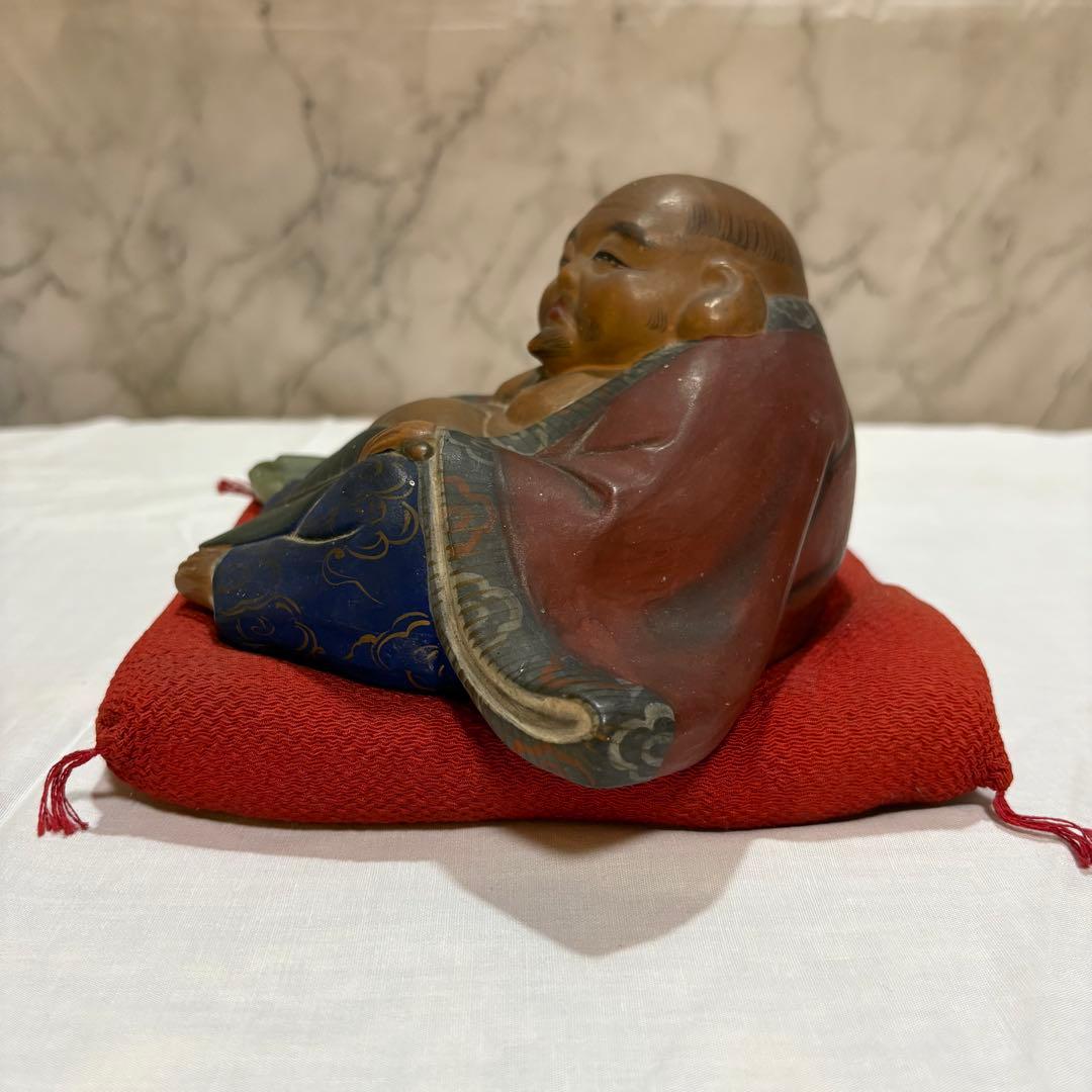 【骨董】春画 置物 布袋様 裏絵 枕絵 裏隠し 浮世絵