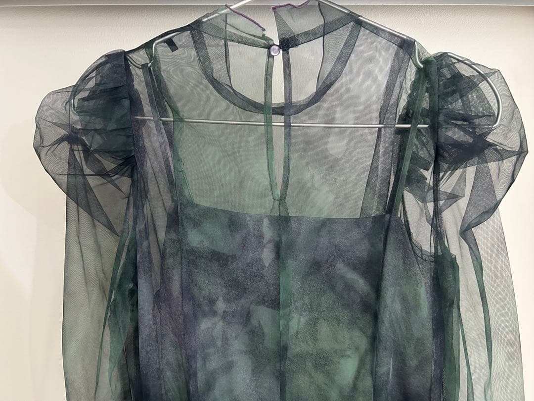 COCODEALアートプリントレイヤー2ピースワンピース サイズ1 美品✨