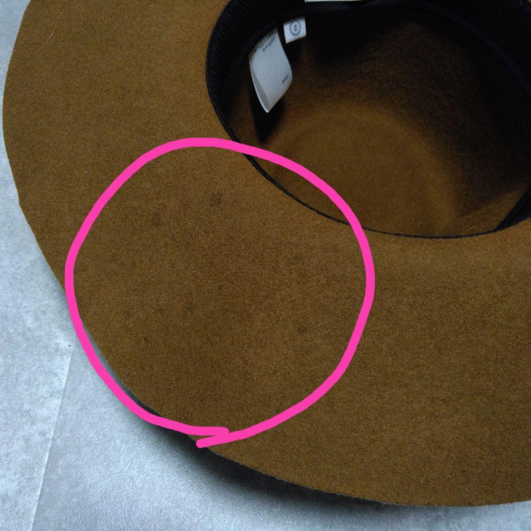 KIJIMA TAKAYUKI ブラウン ワイドブリムハット 2 フェルト