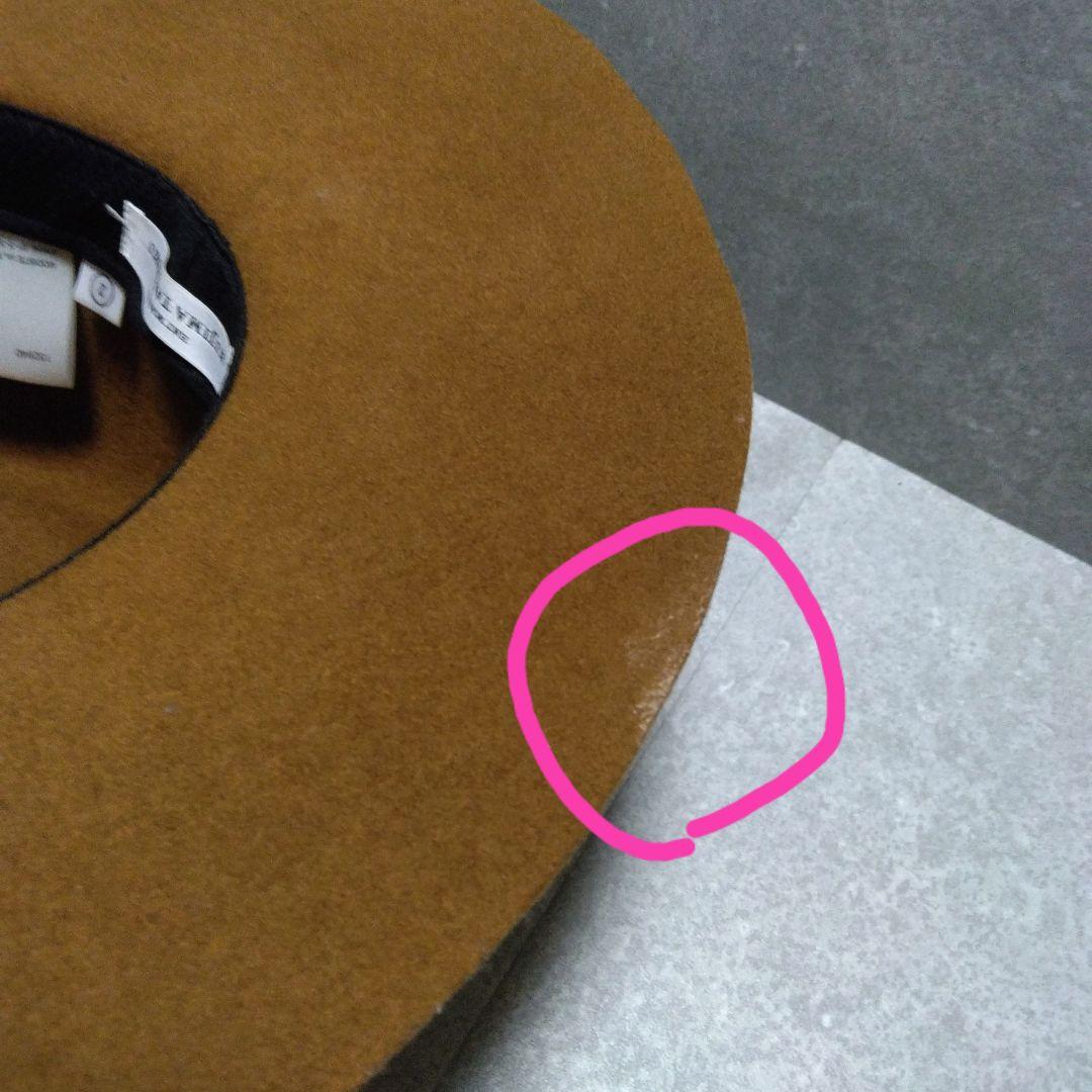 KIJIMA TAKAYUKI ブラウン ワイドブリムハット 2 フェルト