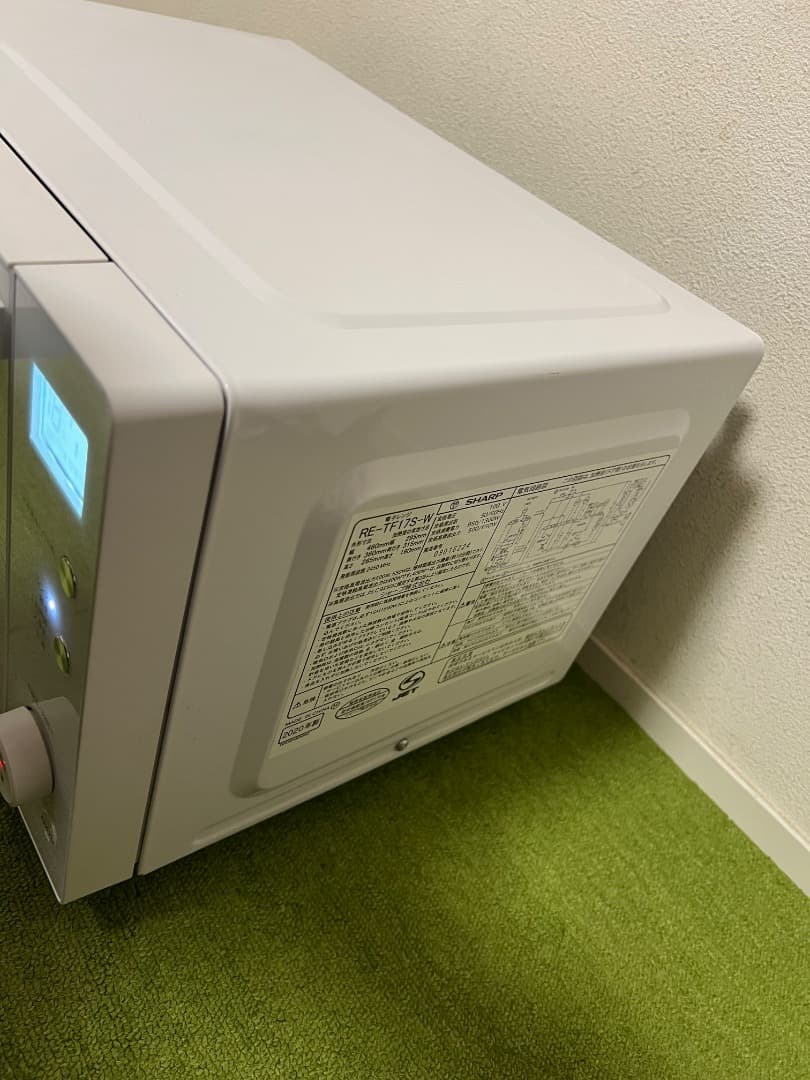 美品 SHARP 電子レンジ　ヘリツフリ 2020年製 ホワイト 電子レンジ