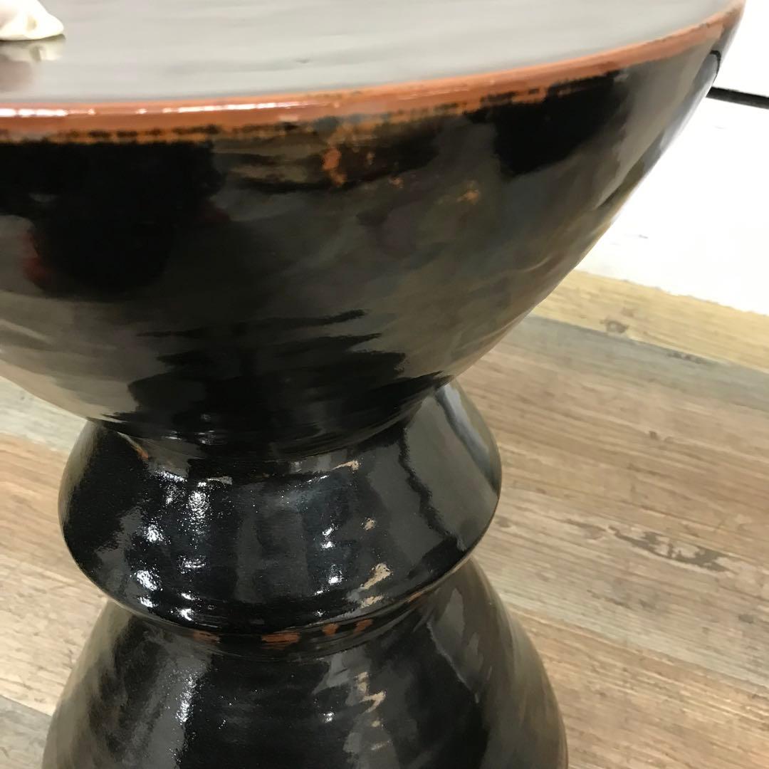 Time＆Style stoneware sculpture ミニテーブル石見焼