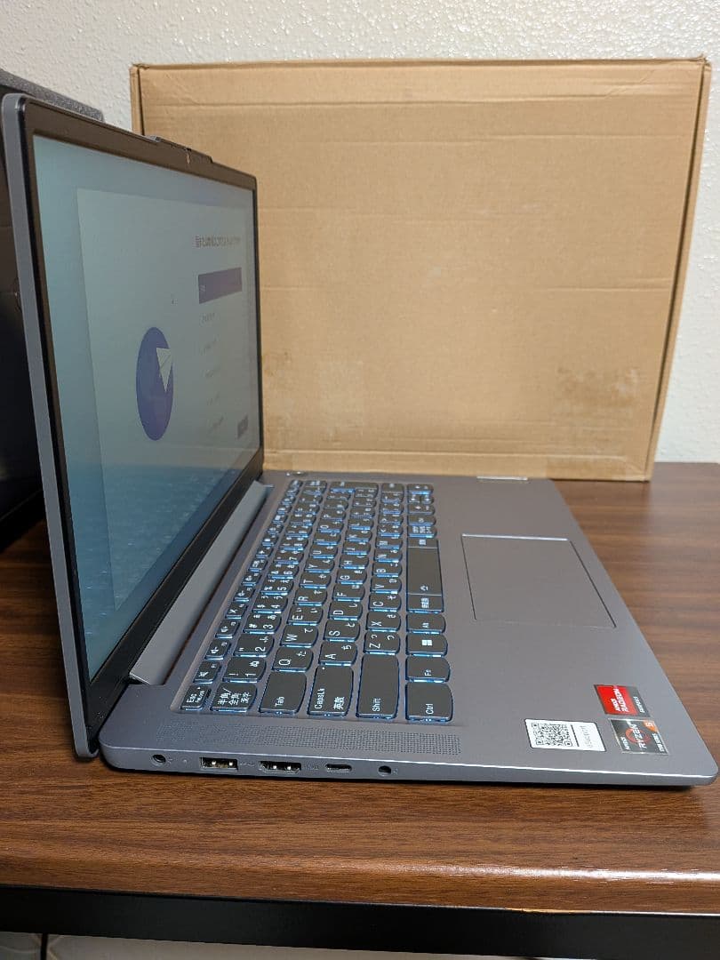 Lenovo IdeaPad Slim 3 Gen 8 82XL バッテリー良好