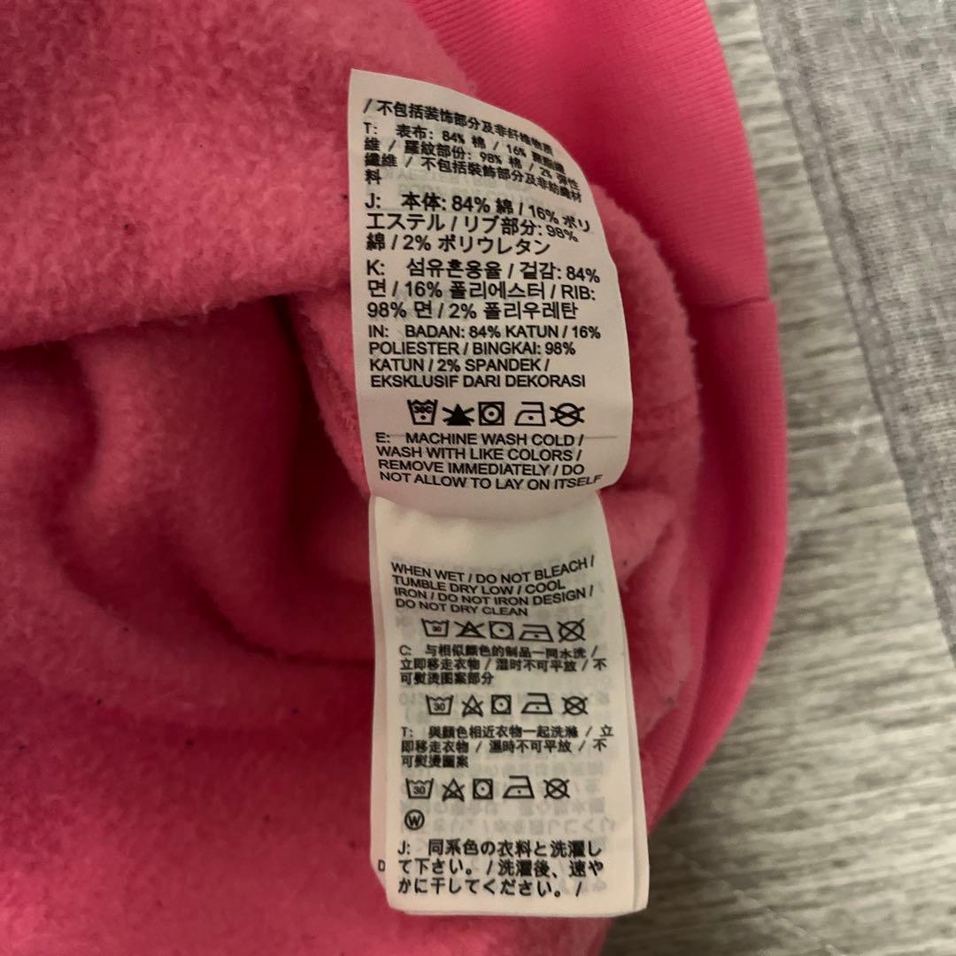 Stussy × Nike スウェット　ピンク