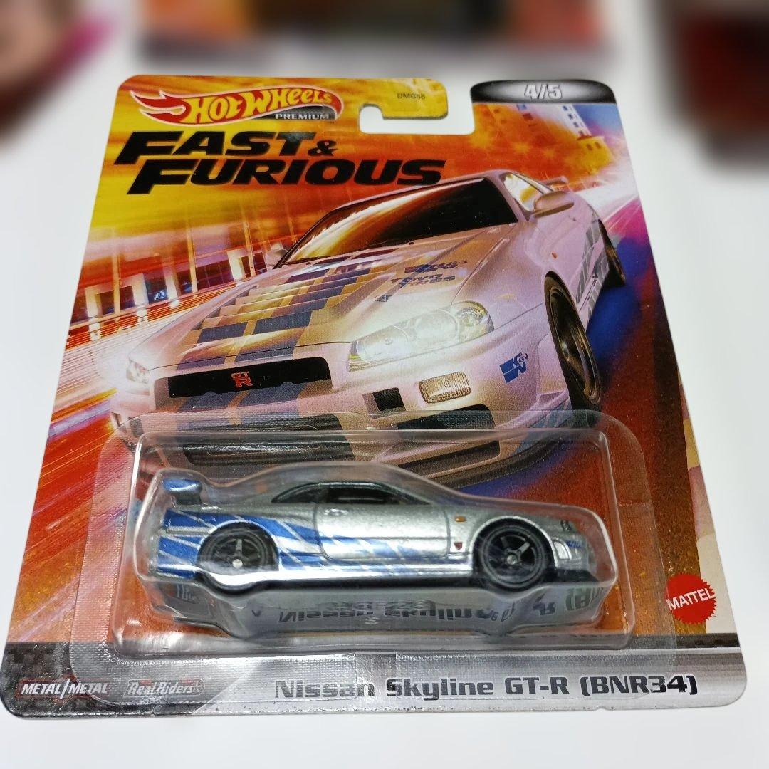 ホットウィールプレミアム　ワイルドスピード　5台セット