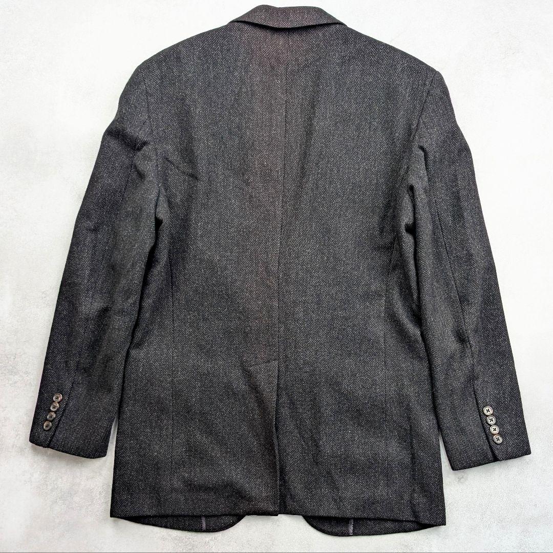 ポロバイラルフローレン テーラードジャケット ヘリンボーン ウール100%
