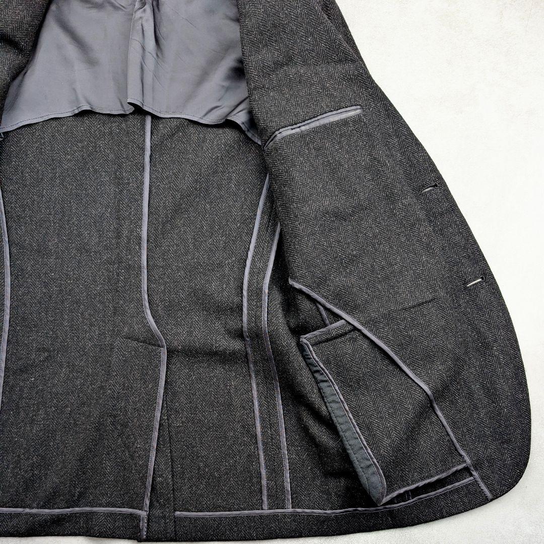 ポロバイラルフローレン テーラードジャケット ヘリンボーン ウール100%