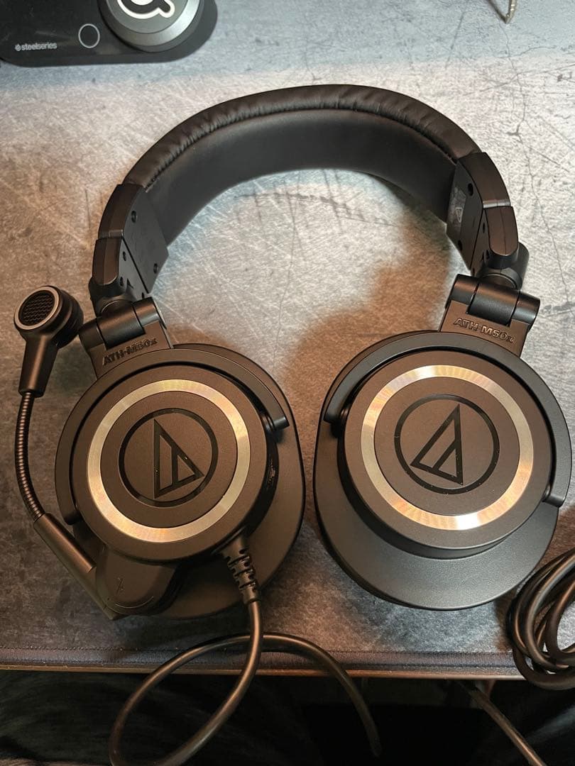 オーテク　ATH-M50x STS-USB ヘッドセット(有線)