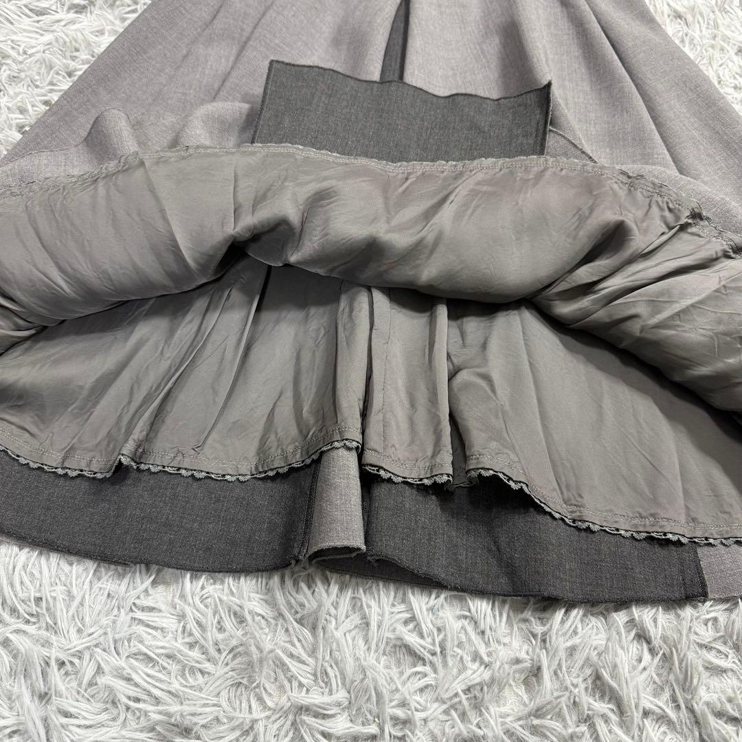 極美品✨フォクシー デイジーリン バイカラーボックスプリーツワンピース 40