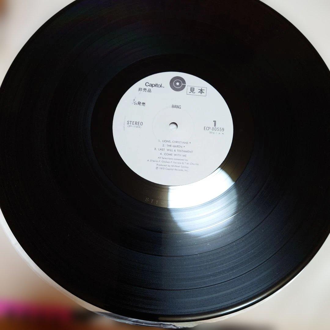 【希少盤】BANG / バング 国内初回帯付 オリジナル盤 白ラベル！ヘヴィー！