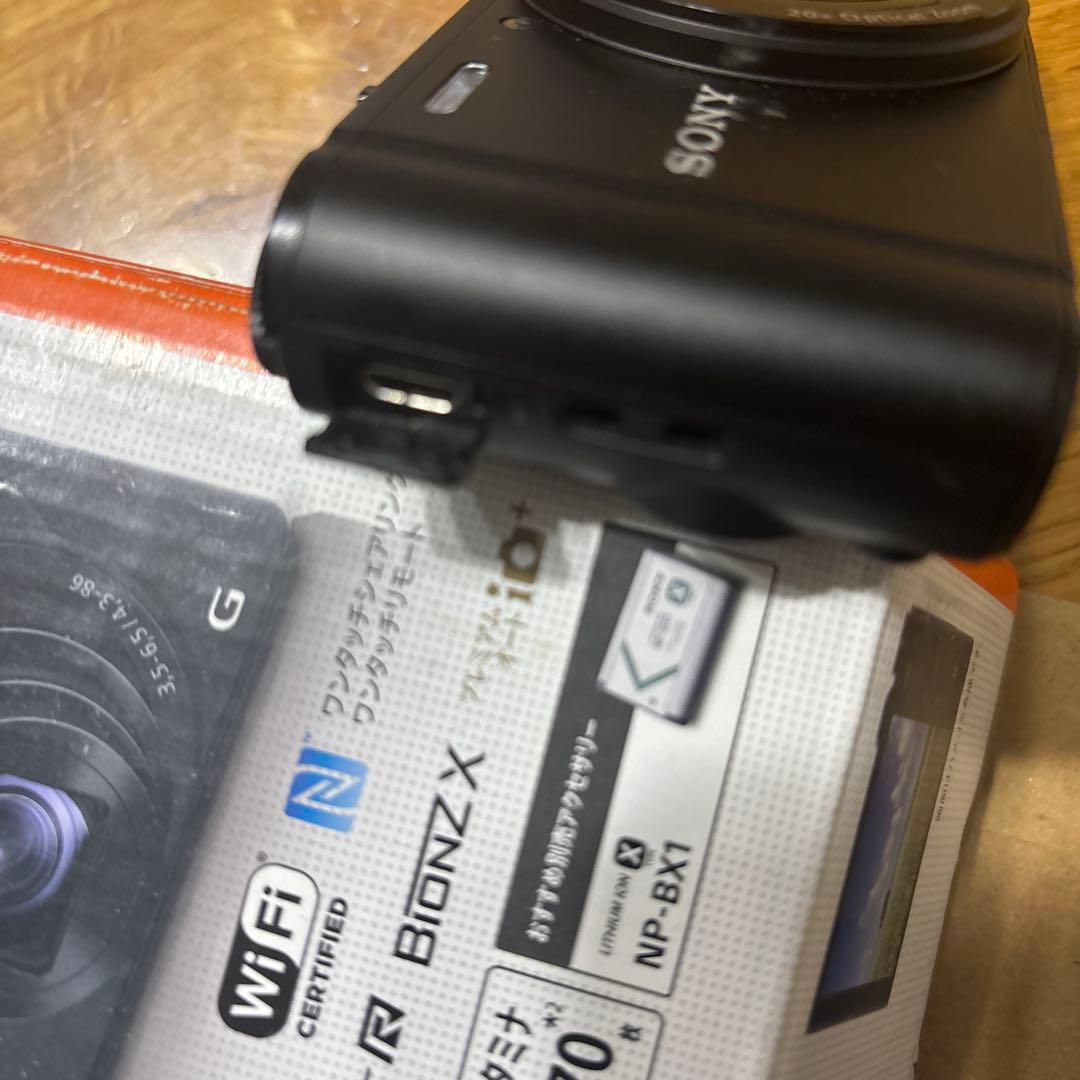 【ジャンク】SONY Cyber-shot DSC-WX350 ブラック