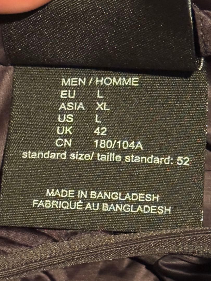 ジャックウルフスキン PASSAMANI HOODY M Phantom ダウン