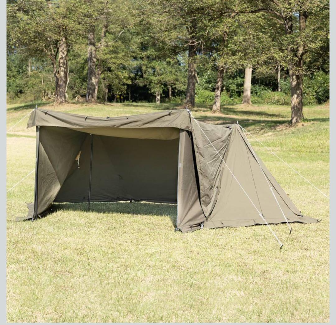 【フルセット】バンドック ソロベースEX カーキ 前幕＆フタマタ付