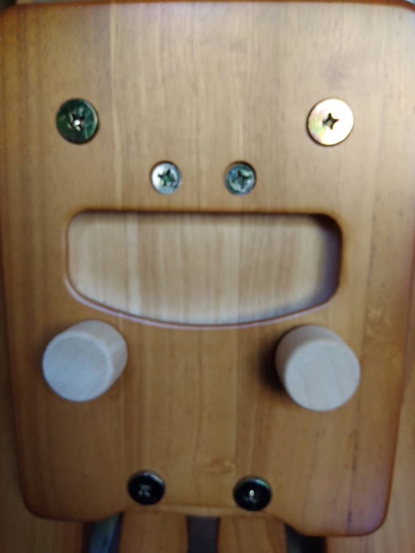 中居木工　折りたたみすのこベッド　シングル　ロータイプ　ブラウン