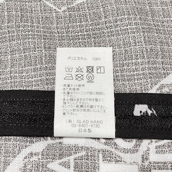 良品 GANGSTERVILLE 総柄 3B テーラードジャケット ブラック L