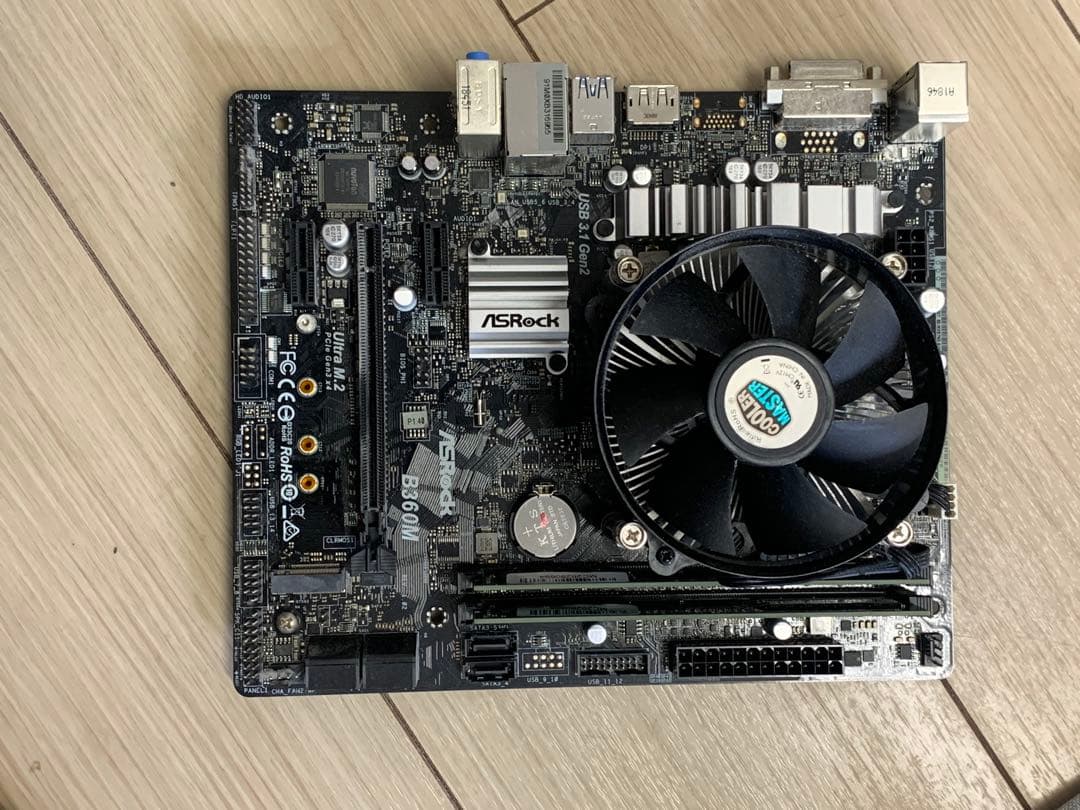 ASRock B560M マザーボード Micro ATX + i7 8600k