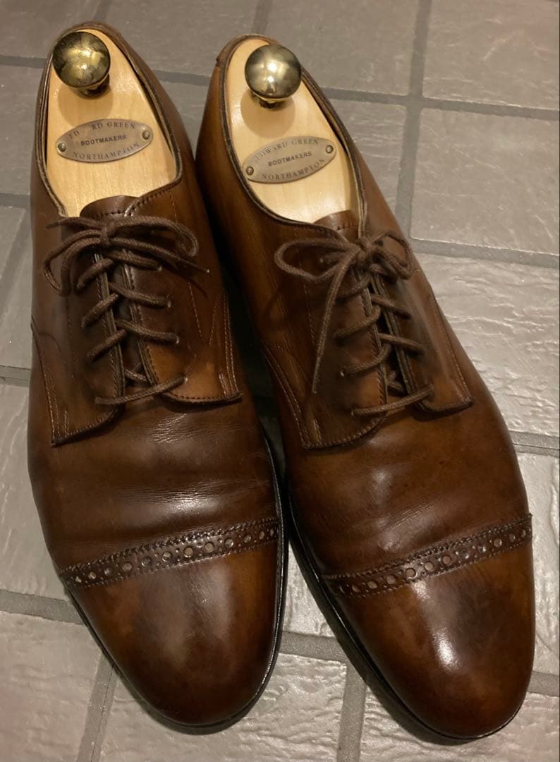 Edward Green ブラウン 8 1/2E 名作202 34730
