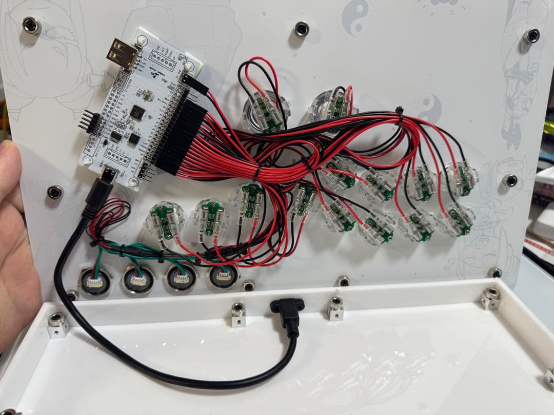 自作レバーレスコントローラPUNKWORKSHOP 最強のBlaze Spark