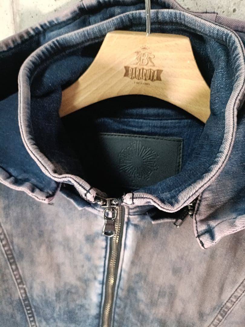 JULIUS好きな方に！ グラデーション ストレッチデニムジャケット 未使用品