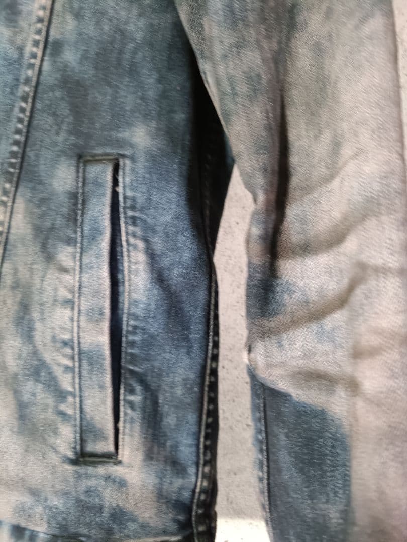 JULIUS好きな方に！ グラデーション ストレッチデニムジャケット 未使用品