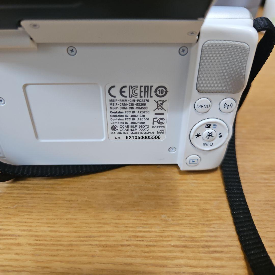 Canon EOSM100 ダブルレンズキット ホワイト