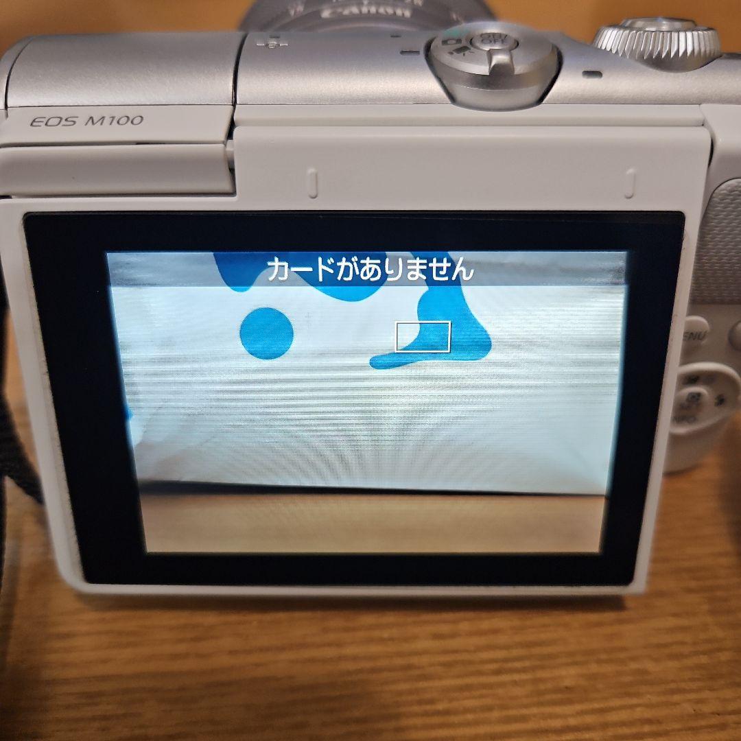 Canon EOSM100 ダブルレンズキット ホワイト