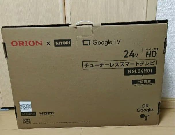 ORION 24v HD スマートテレビ NGL24H01
