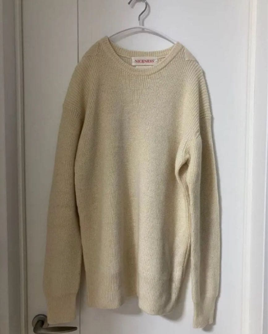 NICENESS ウールアルパカニット