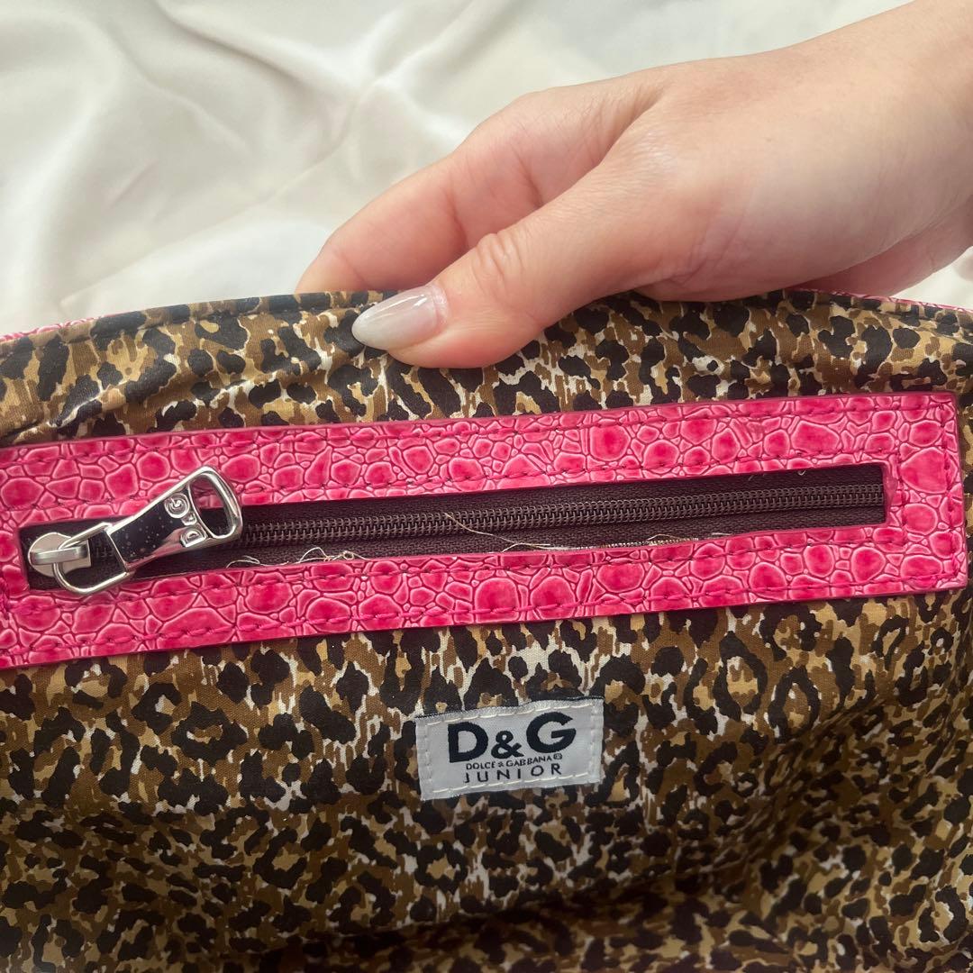 Dolce & Gabbana かごバッグ ピンク ベージュ