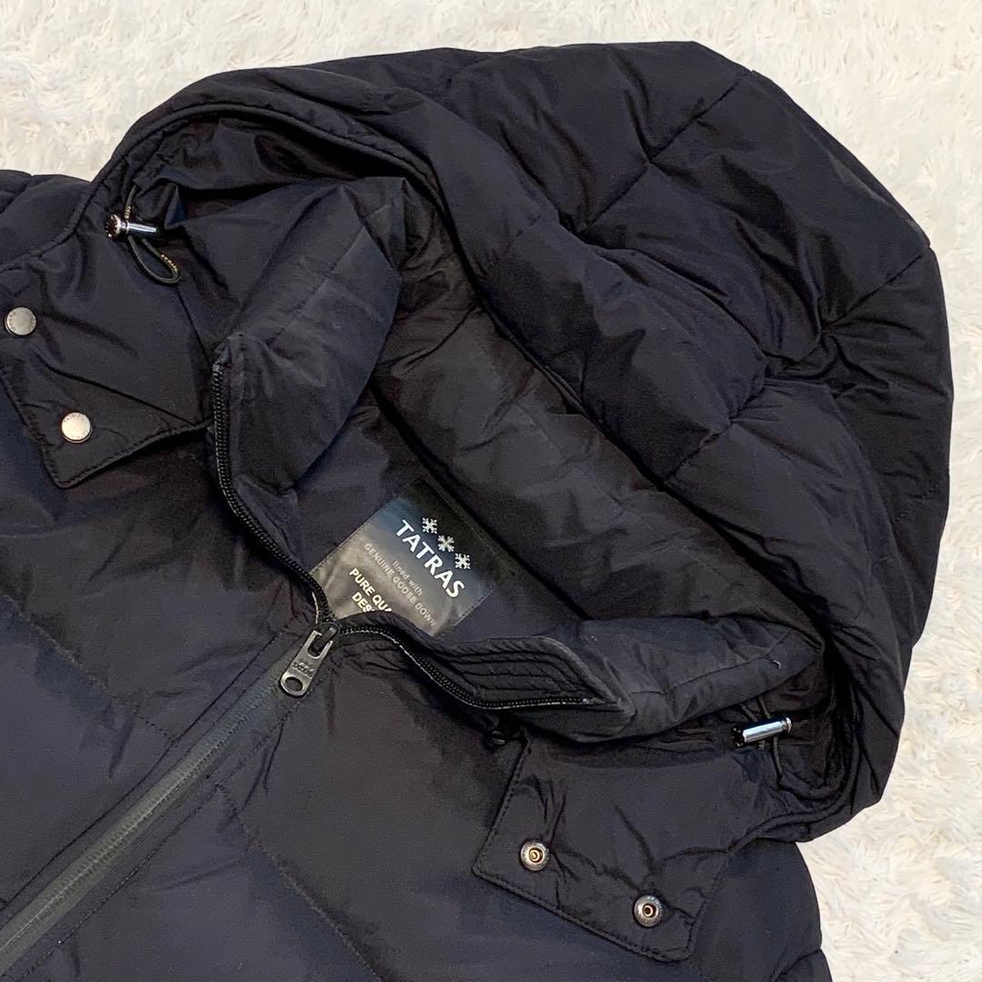 04/XLサイズ TATRAS タトラス ボルボレ ダウンジャケット 黒