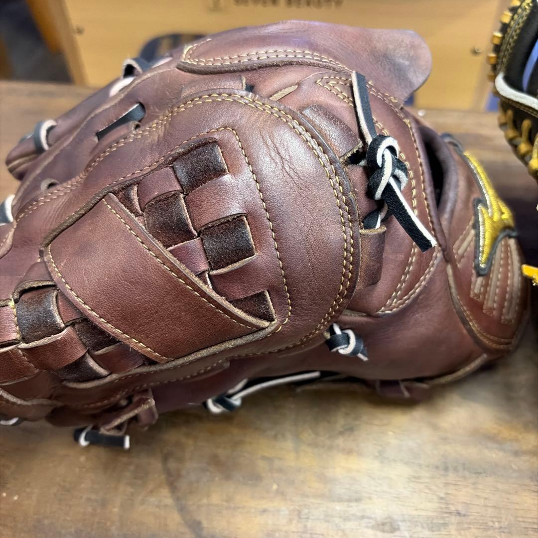 ミズノプロ硬式グローブ投手＆BBA硬式外野手グラブセット