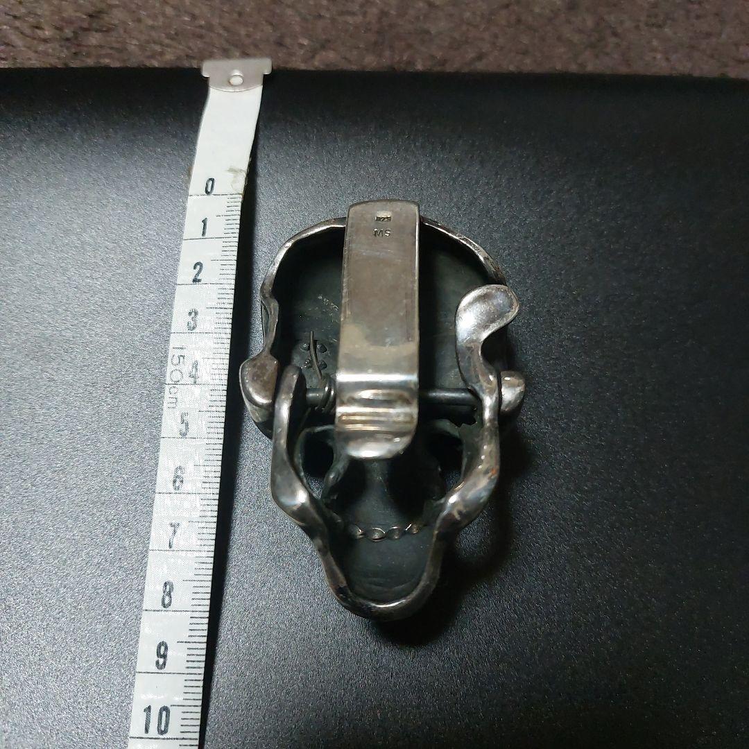 シルバースカル　ベルトフック